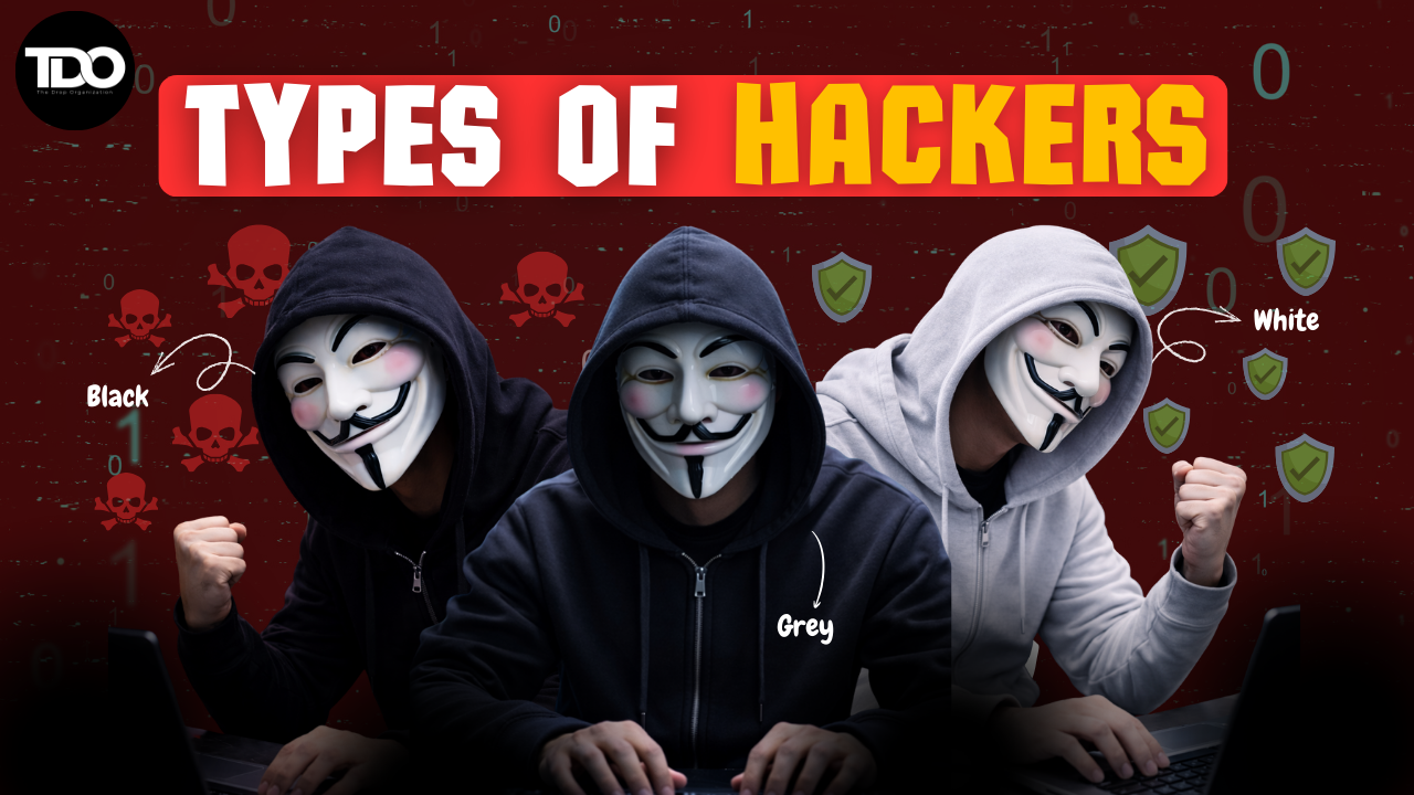What are 3 Types of Hackers?