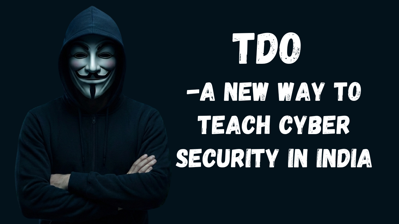The Drop Organization A New Way to Teach Cyber Security in India