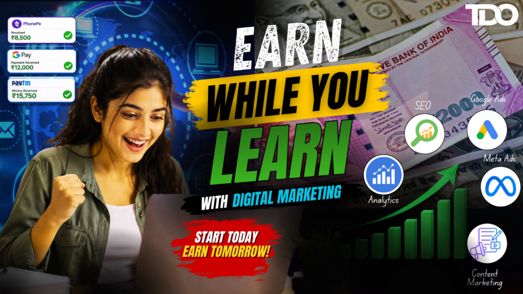 Earn While You Learn with Digital Marketing: The Ultimate Guide to Building a Successful Career in 2026