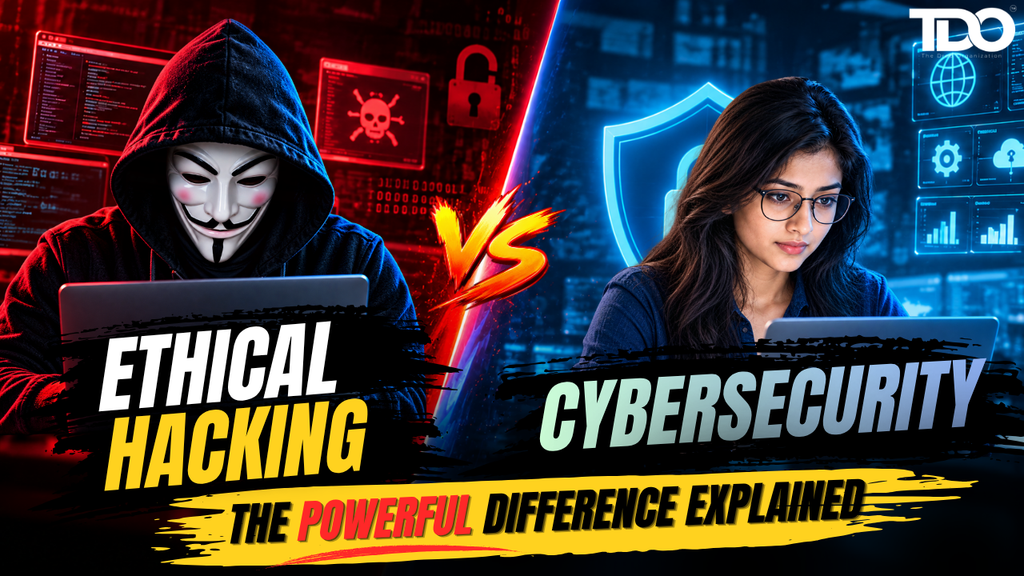 Ethical Hacking vs Cybersecurity The Powerful Difference Explained in 2026 